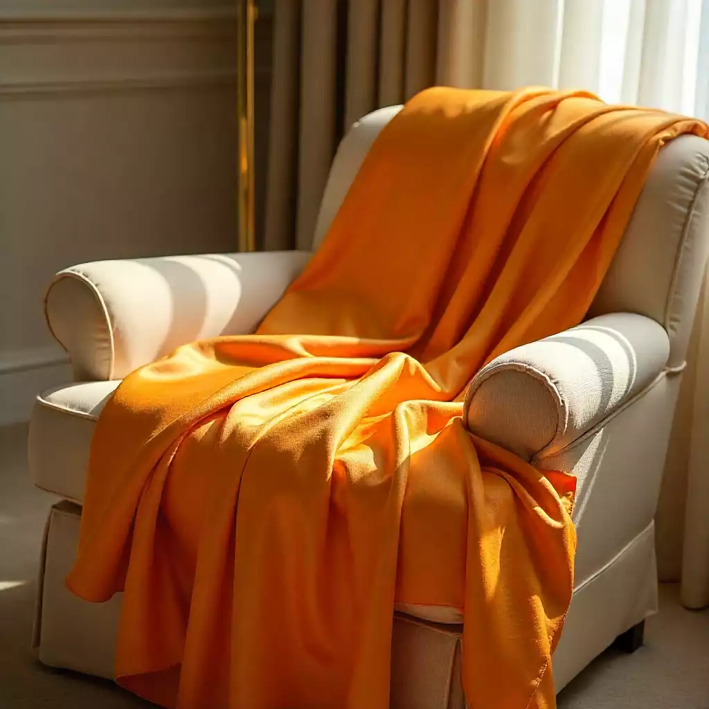Silk Throw Blanket